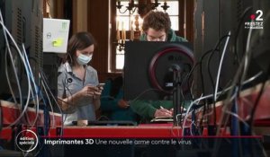 Coronavirus : les hôpitaux de Paris innovent pour fabriquer du matériel médical
