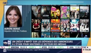 Aurore Bergé (LREM): Un crédit d'impôt sur les dépenses des annonceurs à l'étude pour soutenir le secteur des médias - 06/04