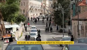 Israël : les ultra-orthodoxes défient les mesures sanitaires