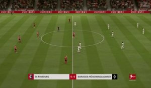 SC Fribourg - Borussia M’Gladbach sur FIFA 20 : résumé et buts (Bundesliga - 30e journée)