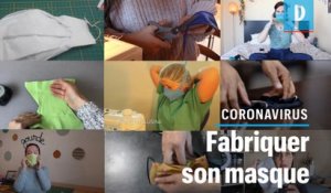 Coronavirus : où trouver les tutos sérieux pour fabriquer un masque fiable ?