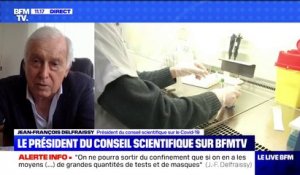 Jean-François Delfraissy: "On aura des données probablement fin avril" sur l'efficacité ou non de la chloroquine