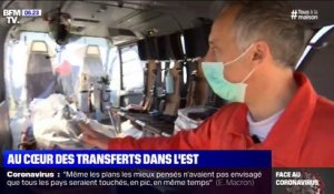 Coronavirus: au coeur des transferts de patients dans l'est de la France