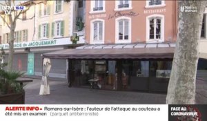 L’auteur de l’attaque au couteau de Romans-sur-Isère a été mis en examen
