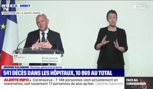 Coronavirus: "Une vie est sauvée toutes les 8 minutes en restant chez soi" d'après une étude, affirme le directeur général de la Santé