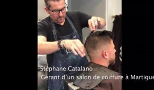 "Dans la coiffure, on fait aussi un peu de psychologie" témoigne un coiffeur de Martigues