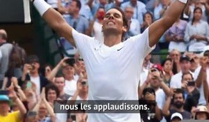Coronavirus - La vidéo émouvante de Wimbledon racontée par Federer