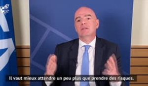 Coronavirus - Infantino sur le retour des matches : "On ne prendra aucun risque"