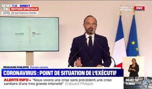 Édouard Philippe: "Cette crise sanitaire va entrainer une crise économique, elle sera brutale"