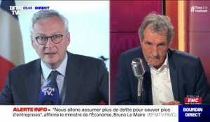 Bruno Le Maire promet un fonds de solidarité "beaucoup plus généreux" de 7 milliards d'euros