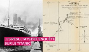 Les fascinantes conclusions de l'enquête après le naufrage du Titanic
