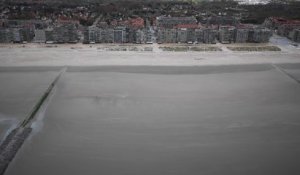 Coronavirus: les plages belges désertes   Les plages belges désertes à cause du coronavirus
