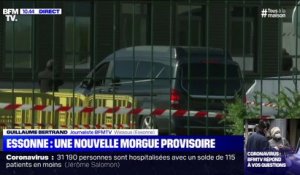 Coronavirus: une nouvelle morgue provisoire est installée dans l'Essonne