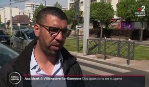 Accident à Villeneuve-la-Garenne : des questions en suspens