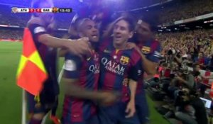 Le but fou de Messi en finale de la Coupe du Roi 2015 !