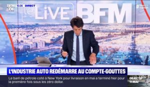 L'industrie auto redémarre au compte-gouttes (2) - 21/04