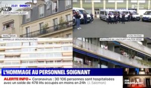 Les Français rendent hommage au personnel soignant ce mardi