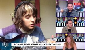 Pomme en live avec "Les cours d'eau" - Clique - CANAL+