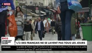 Confinement : un tiers des Français ne se lavent pas tous les jours
