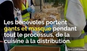 Cette association distribue des repas gratuits aux personnes en difficulté à Nice pendant le confinement