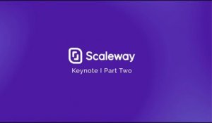 ScaleDay - Keynote Part Two