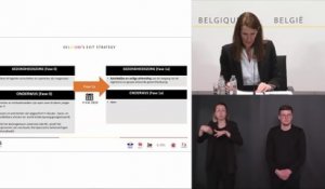Sophie Wilmès détaille les phases 1 et 2 du déconfinement en Belgique