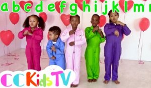 ABC Bom Bom Song by CC Kids TV ( UK zed ) - Fun Alphabet Song - Learn The Alphabet - ABC Song