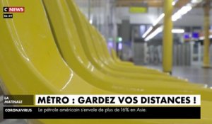 Le métro parisien s'organise pour limiter la promiscuité