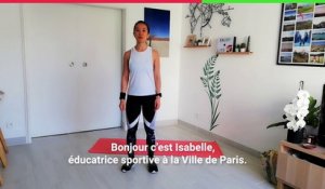 Paris chez vous : 25 minutes de renforcement musculaire et cardio avec Isabelle