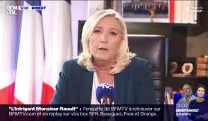 Coronavirus: "On attend toujours les résultats de l'étude 'Discovery' qui est crash absolument total", estime Marine Le Pen (RN)