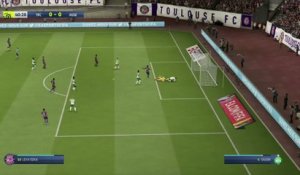 Toulouse FC - ASSE sur FIFA 20 : résumé et buts (Ligue 1 - 31e journée)