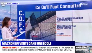 Comment s'effectuera la réouverture des écoles à partir du 11 mai ?