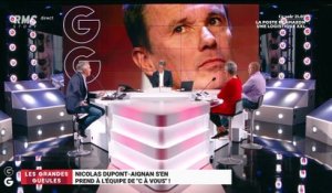 Les tendances GG : Nicolas Dupont-Aignan s'en prend à l'équipe de "C à vous" ! - 06/05