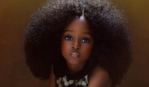 Cette jeune nigériane est la plus belle petite fille du monde