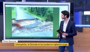 Intempéries : alerte rouge dans les Landes et la Gironde