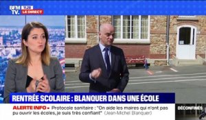 Rentrée scolaire: Blanquer dans une école (2) - 12/05