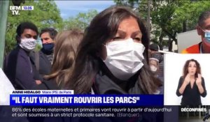 Anne Hidalgo, maire de Paris, demande à nouveau l'ouverture des parcs et jardins