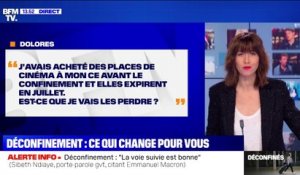 J'avais acheté des places de cinéma avant le confinement, elles expirent en juillet. Vais-je les perdre? BFMTV répond à vos questions