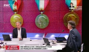 Le monde de Macron: Une médaille de l'engagement pour les Français en première ligne - 14/05