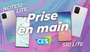 Samsung Galaxy Note 10 Lite et S10 Lite : notre PRISE EN MAIN !