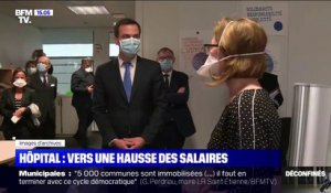 Olivier Véran promet que le gouvernement va "augmenter les rémunérations" à l'hôpital