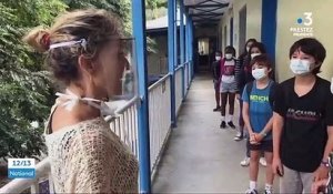 La Réunion : les collégiens reprennent le chemin de l'école