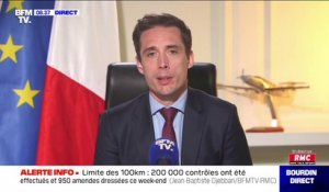 Limite des 100km: Jean-Baptiste Djebbari annonce que 200.000 contrôles ont été effectués et 950 amendes dressées