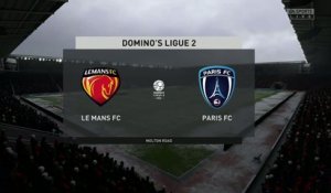 Le Mans FC - Paris FC sur FIFA 20 : résumé et buts (L2 - 37e journée)