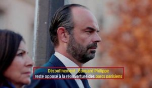 Déconfinement : Édouard Philippe reste opposé à la réouverture des parcs parisiens
