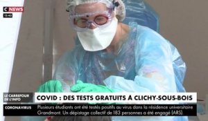 Covid-19 : des tests gratuits à Clichy-sous-Bois