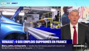 Renault: 4 600 emplois supprimés en France - 29/05