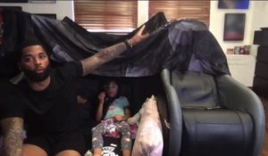 King Keraun Learns How To Make The Perfect At Home Pillow Fort