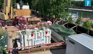 Paris : le nouveau transformateur électrique géant de l'Alma prêt pour les JO