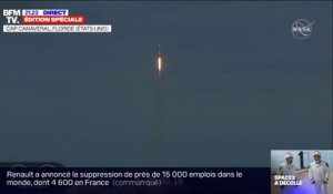 La fusée SpaceX a été lancée